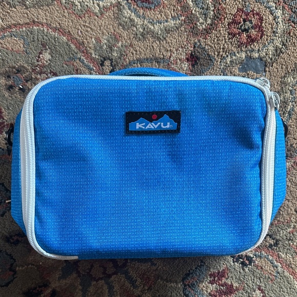 KAVU Blue padded lunch Bag - Picture 3 of 12